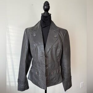 Vero Moda Shakiro Short Leather Jacket